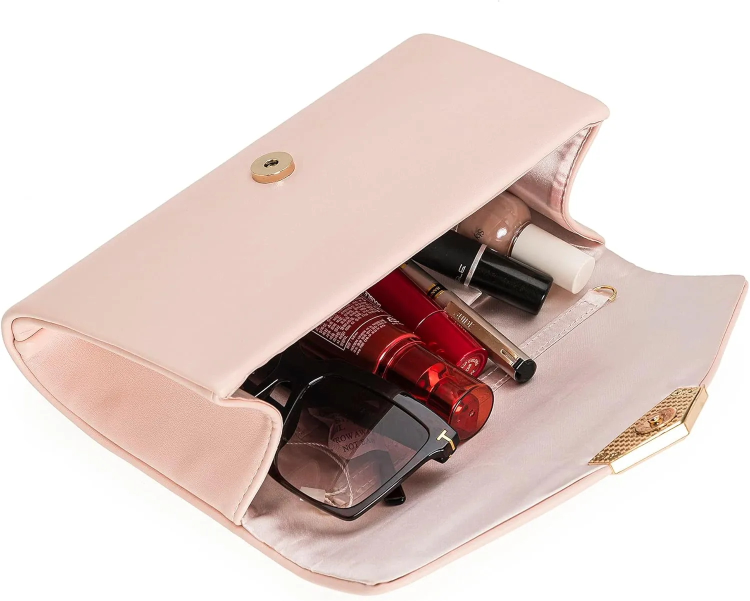 CHARMING TAILOR PU Clutch Purse for Women Evening Bag Chic Clutch Handbag for Special-occasion