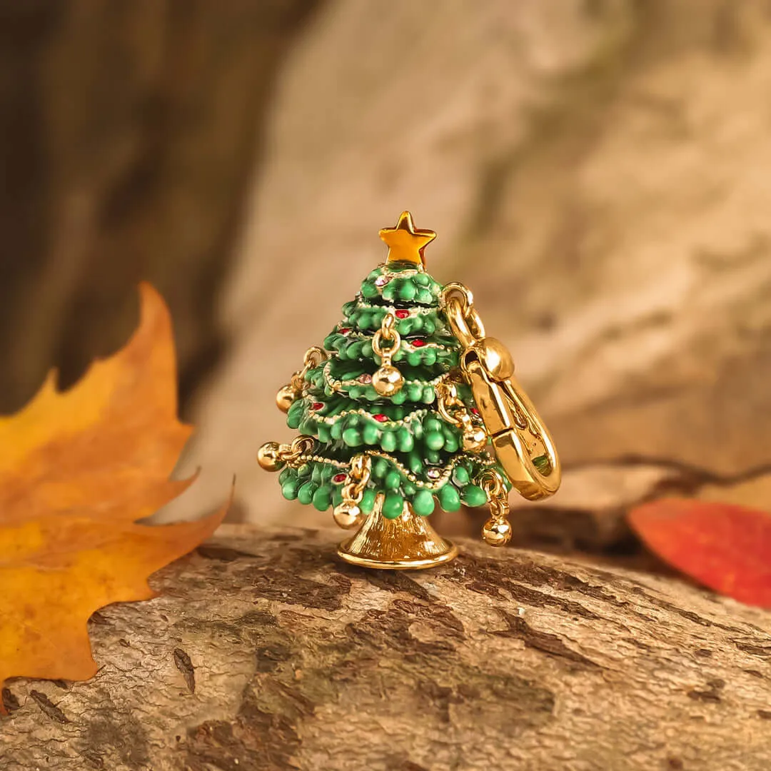 Christmas Tree Locket Pendant