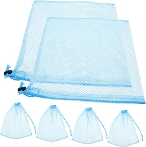 Ciieeo Mesh Draw Pocket Storage Pouch Small Draw Produce Bag Back Organizer Pouch Draw Pouch Travel Grocery