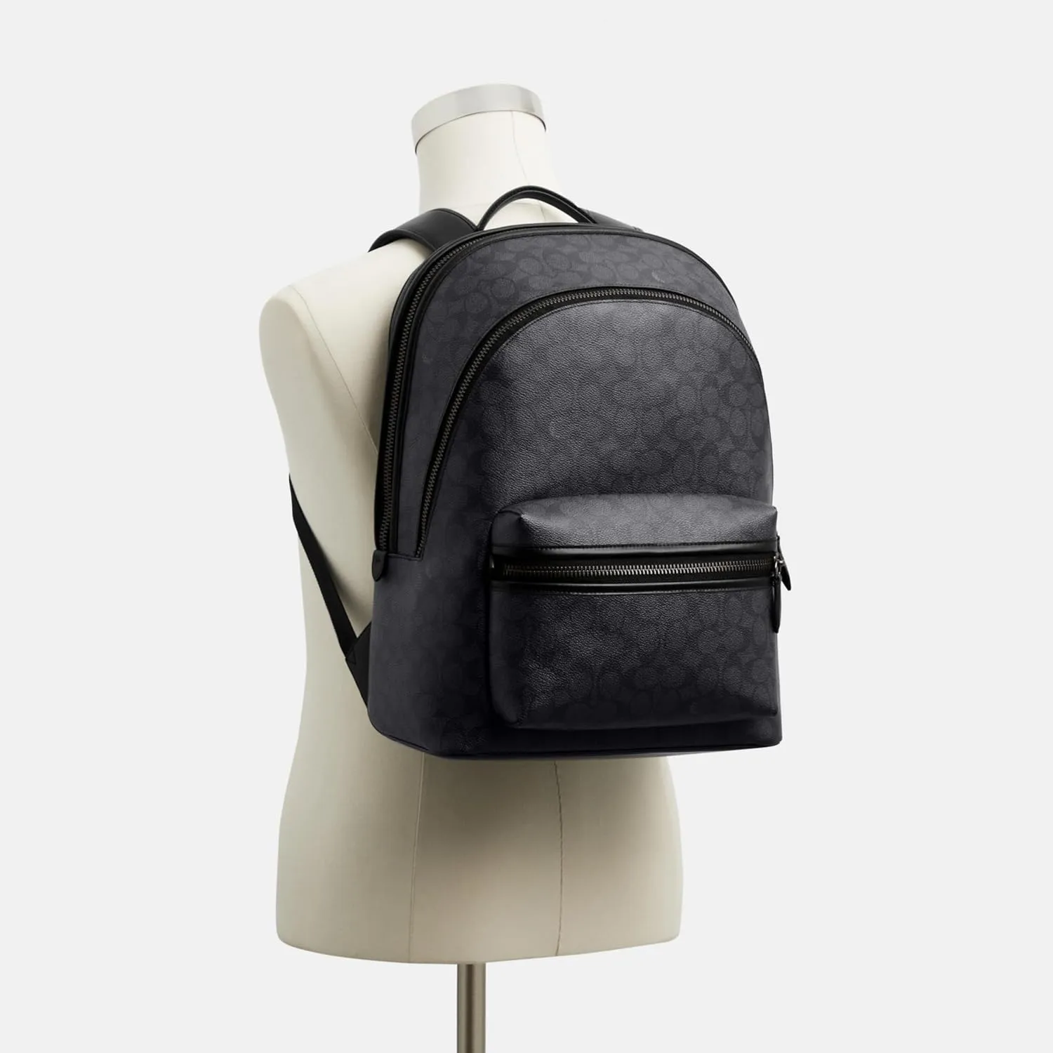 Coach Charter Backpack, Charcoal