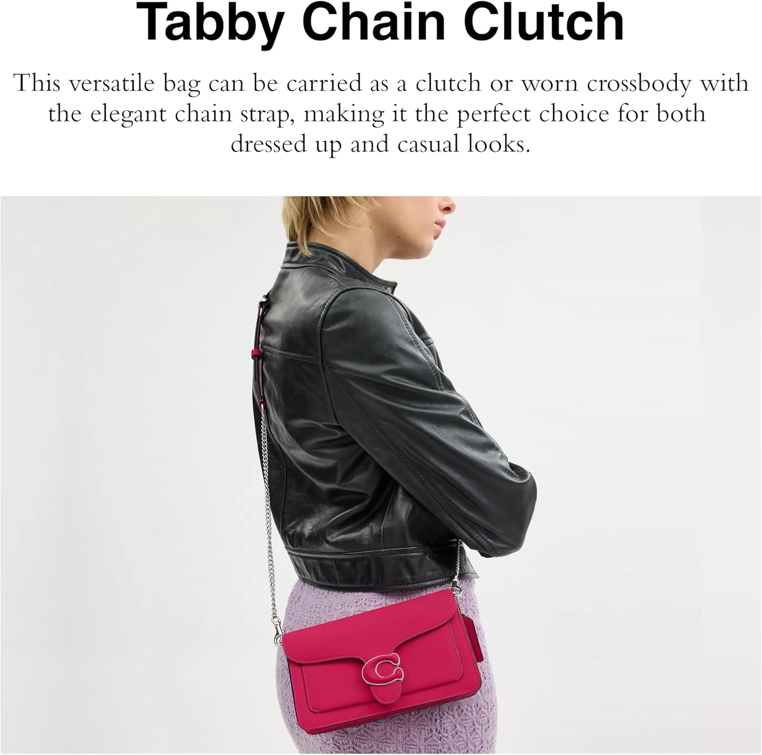 Coach Tabby Chain Clutch