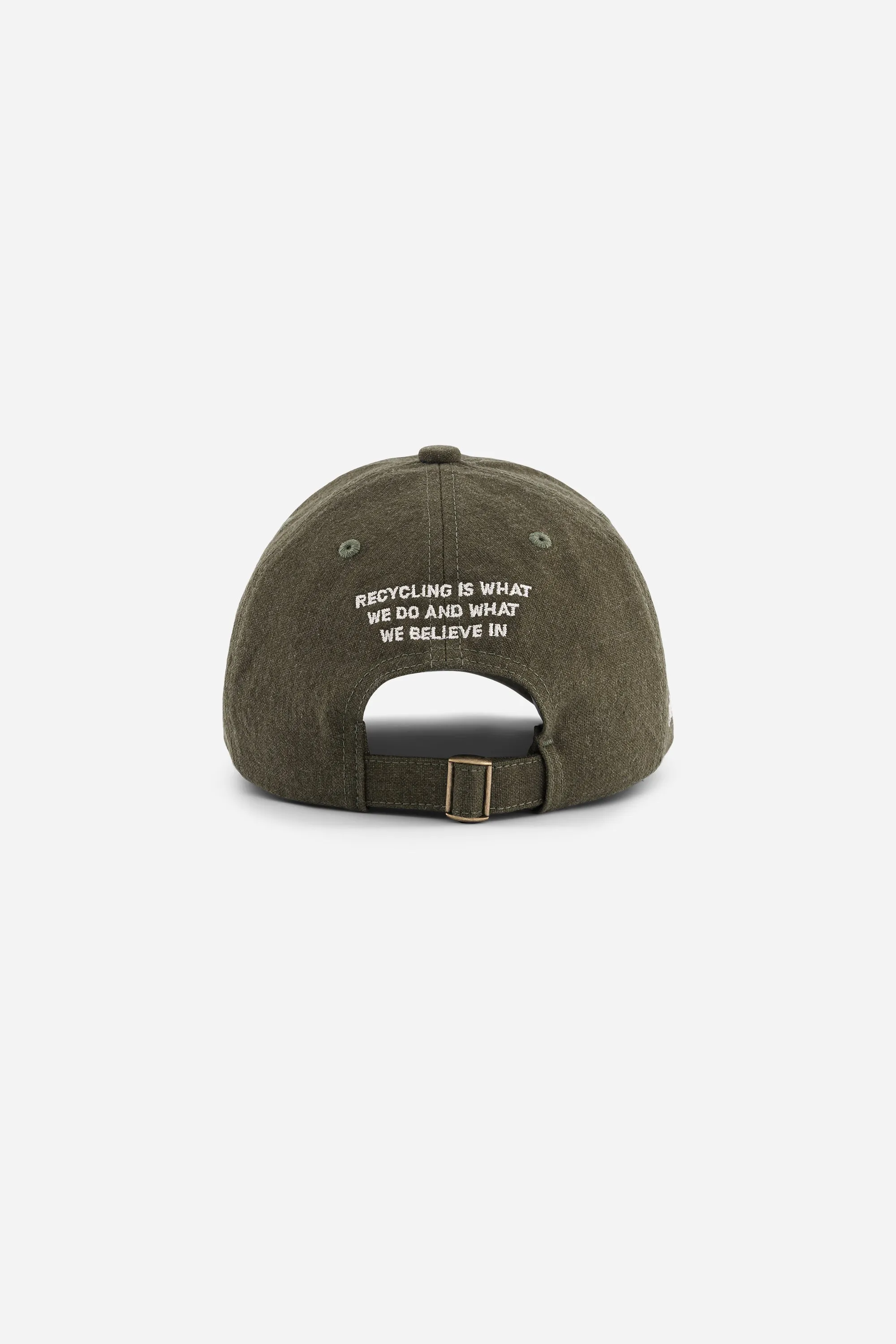 Colette the cap - Recycled cotton Military Green