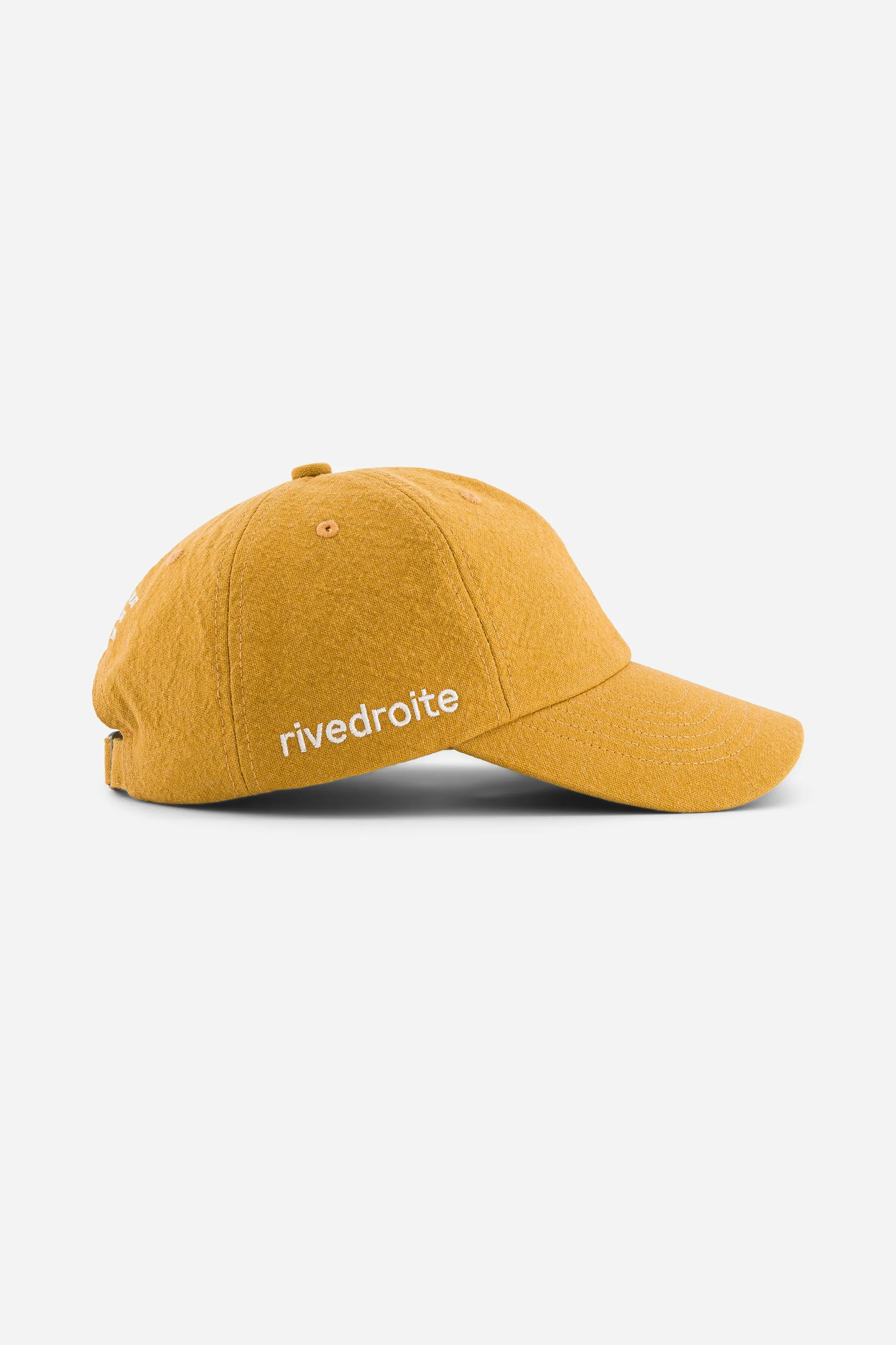 Colette the cap - Recycled cotton Mustard