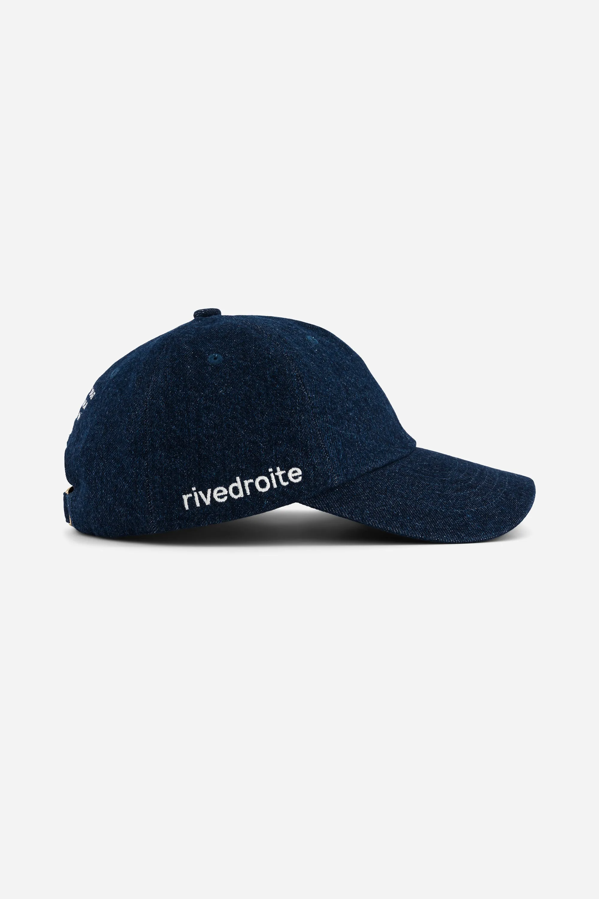 Colette the cap - Upcycled Raw Denim