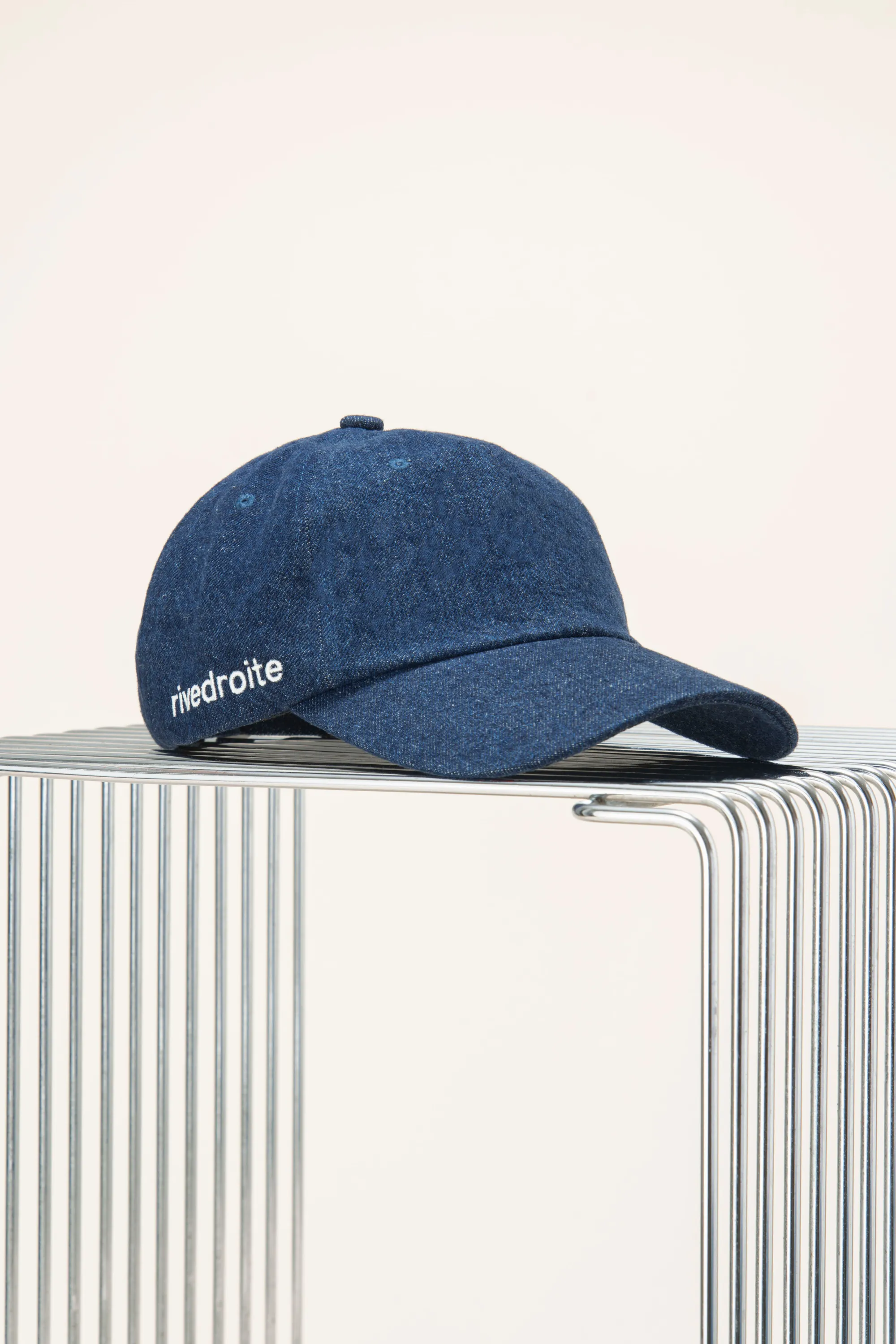 Colette the cap - Upcycled Raw Denim