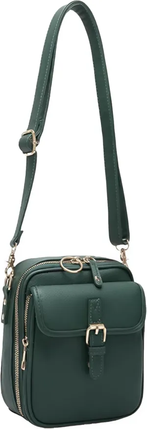 collaborate crossbody leather bag
