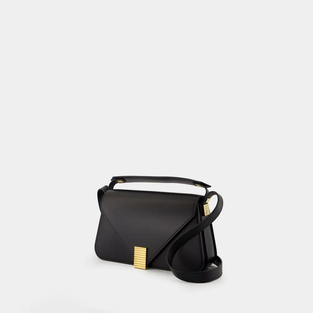 Concerto Arpege Shoulder Bag - Leather - Black