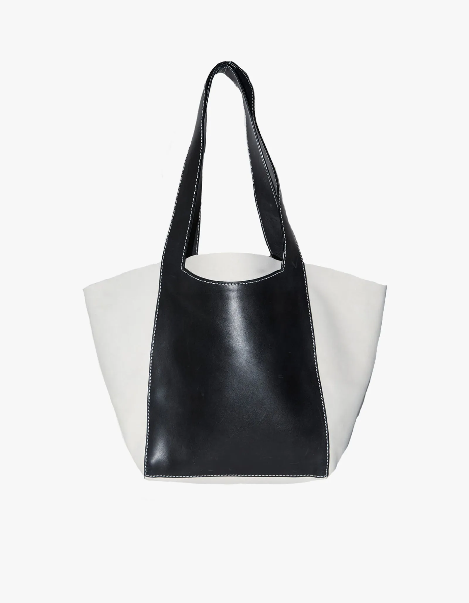 Contrast Bowling Bag - Black
