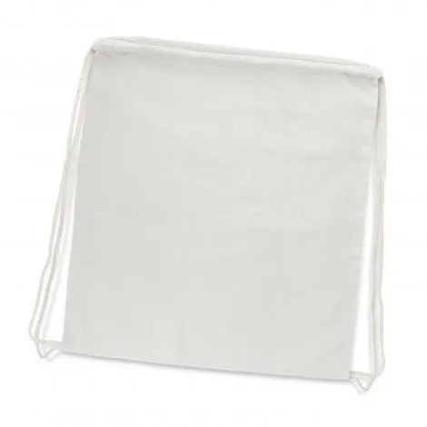 Cotton Drawstring Backpack