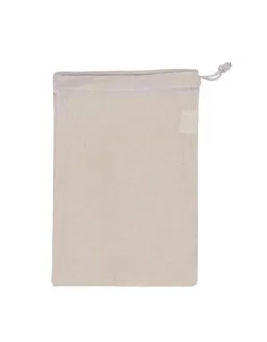 Cotton Drawstring Pouch - Small