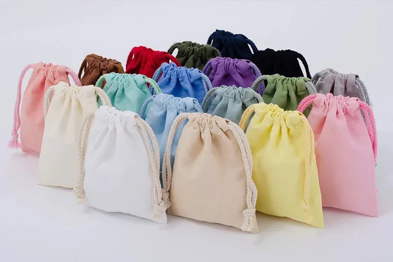 Cotton Drawstring Pouch
