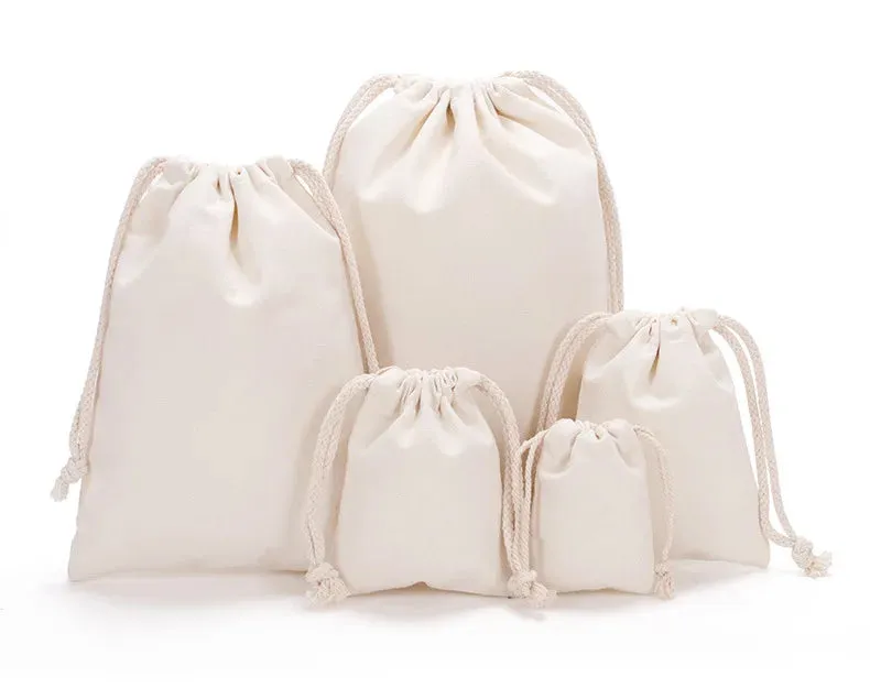 Cotton Drawstring Pouch