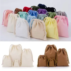 Cotton Drawstring Pouch