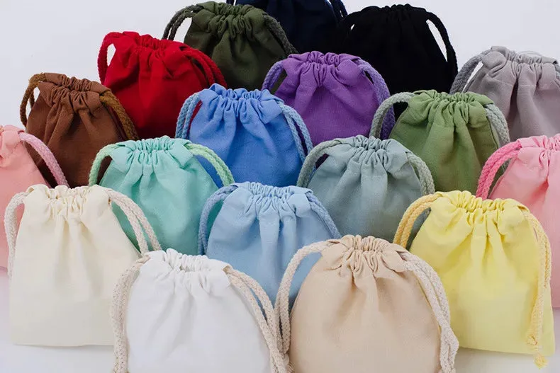 Cotton Drawstring Pouch