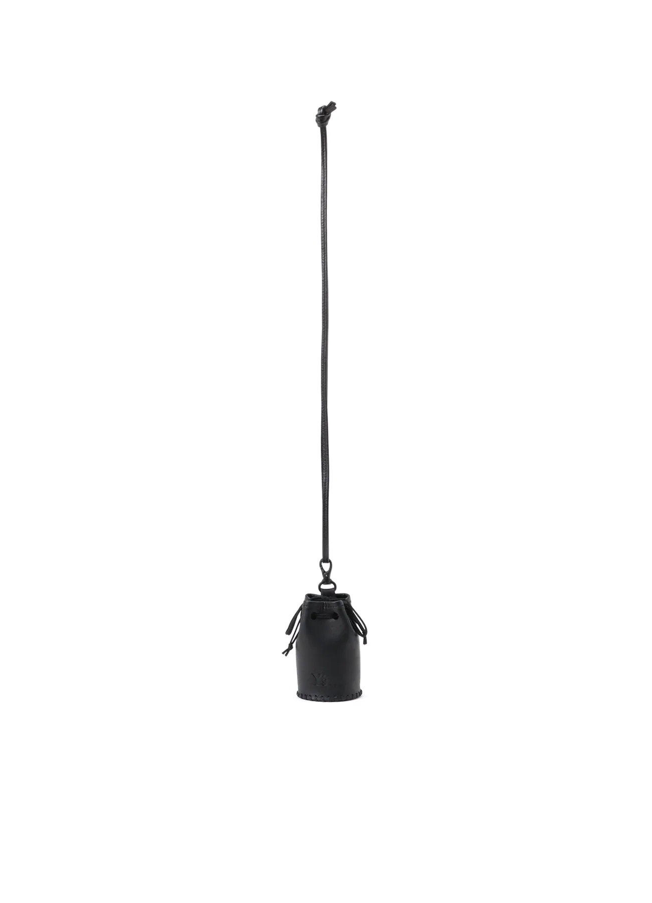COW LEATHER DRAW STRING POUCH