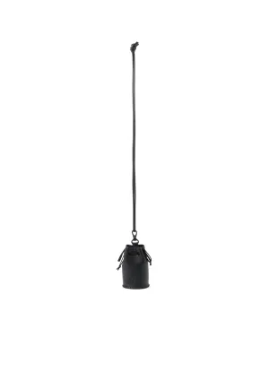COW LEATHER DRAW STRING POUCH