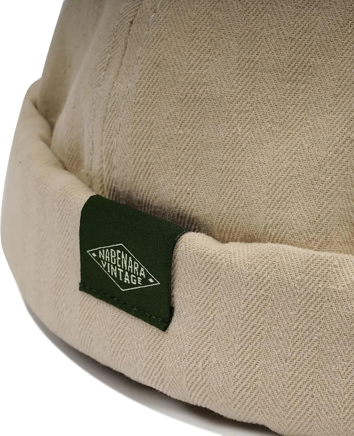 Croogo Brimless Docker Cap Unisex Rolled Cuff Harbour Hat Visor-Less Cap Cotton Beanie Landlord Hat Casual Sailor Skull Cap