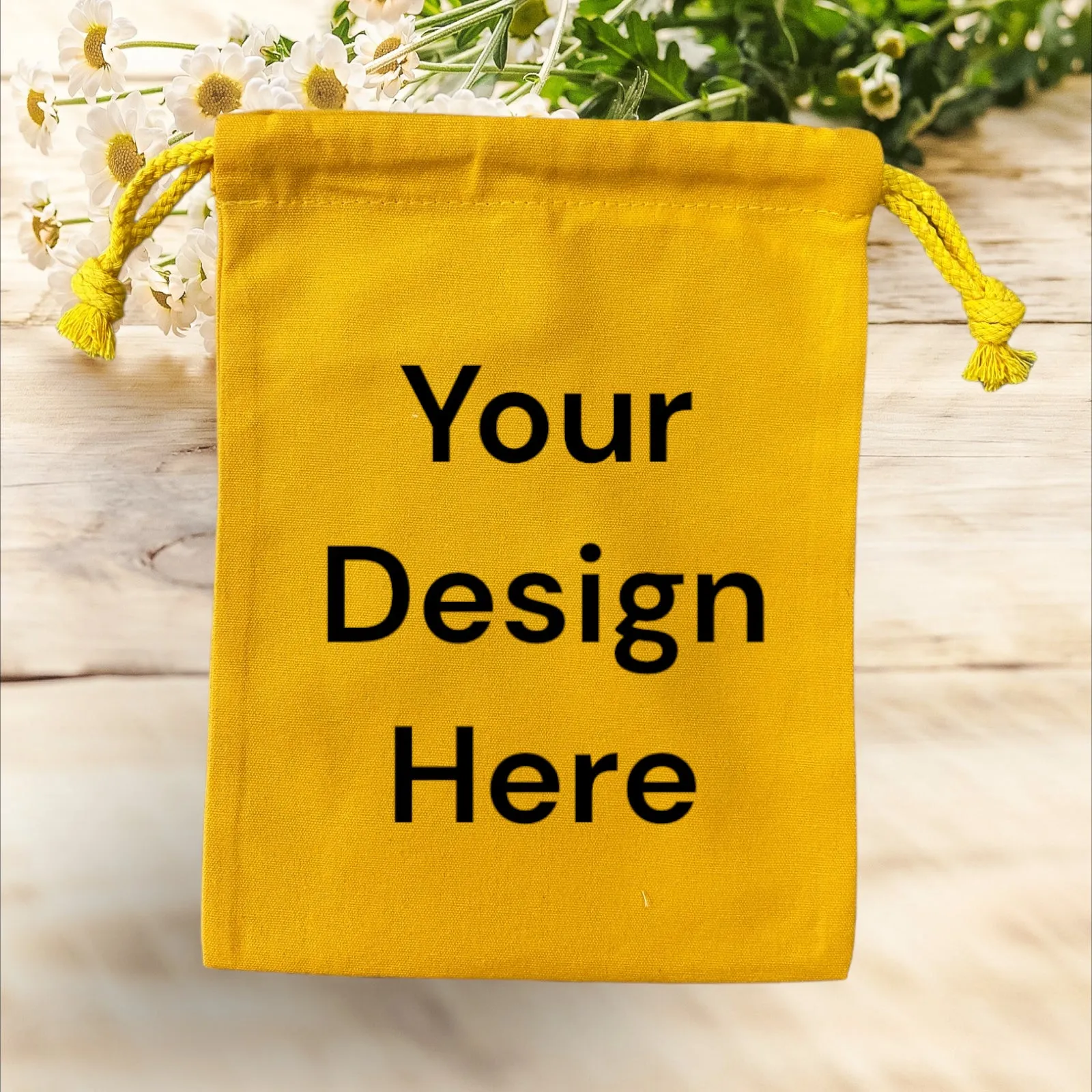Custom Drawstring Bag 53g (19x24cm, 8 Oz)