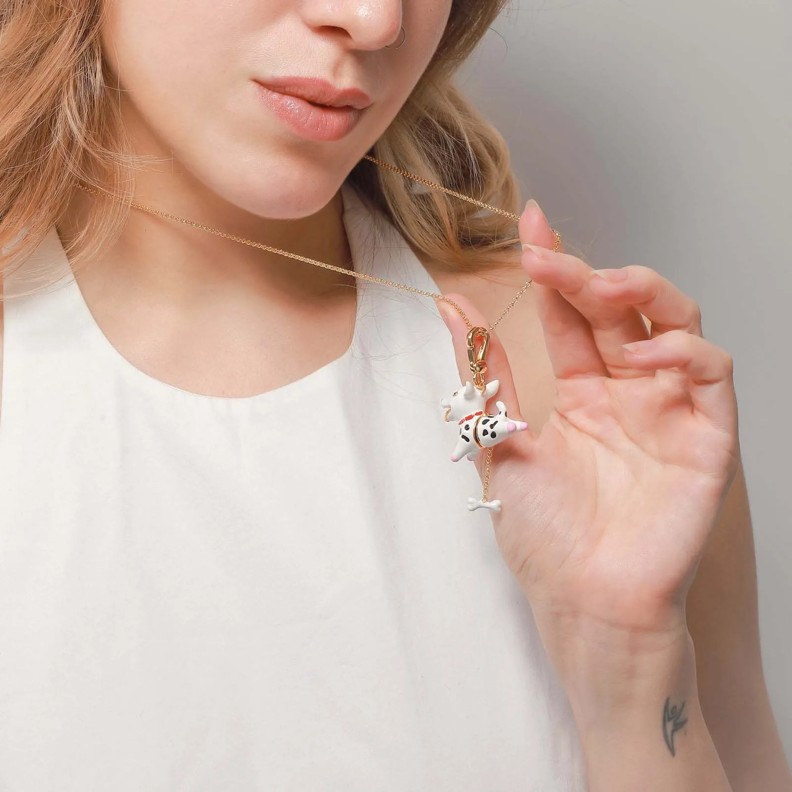 Dalmatian Locket Pendant