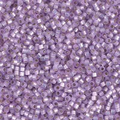 DB 629, Lavender-Opal-SL- Transparent-Dyed - Miyuki Delica Beads - Size 11 - 5 grams - Japanese Cylinder Seed Beads - Retail & Wholesale