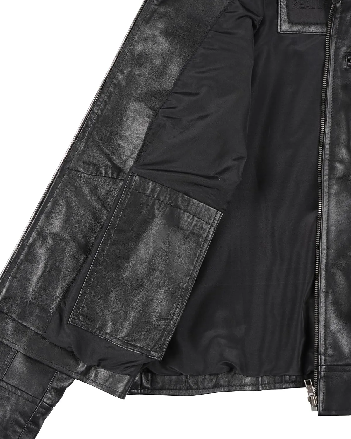 Decrum Leather Jackets For Women - Cafe Racer Style Casual Trending Fashion Womens Leather Jacket