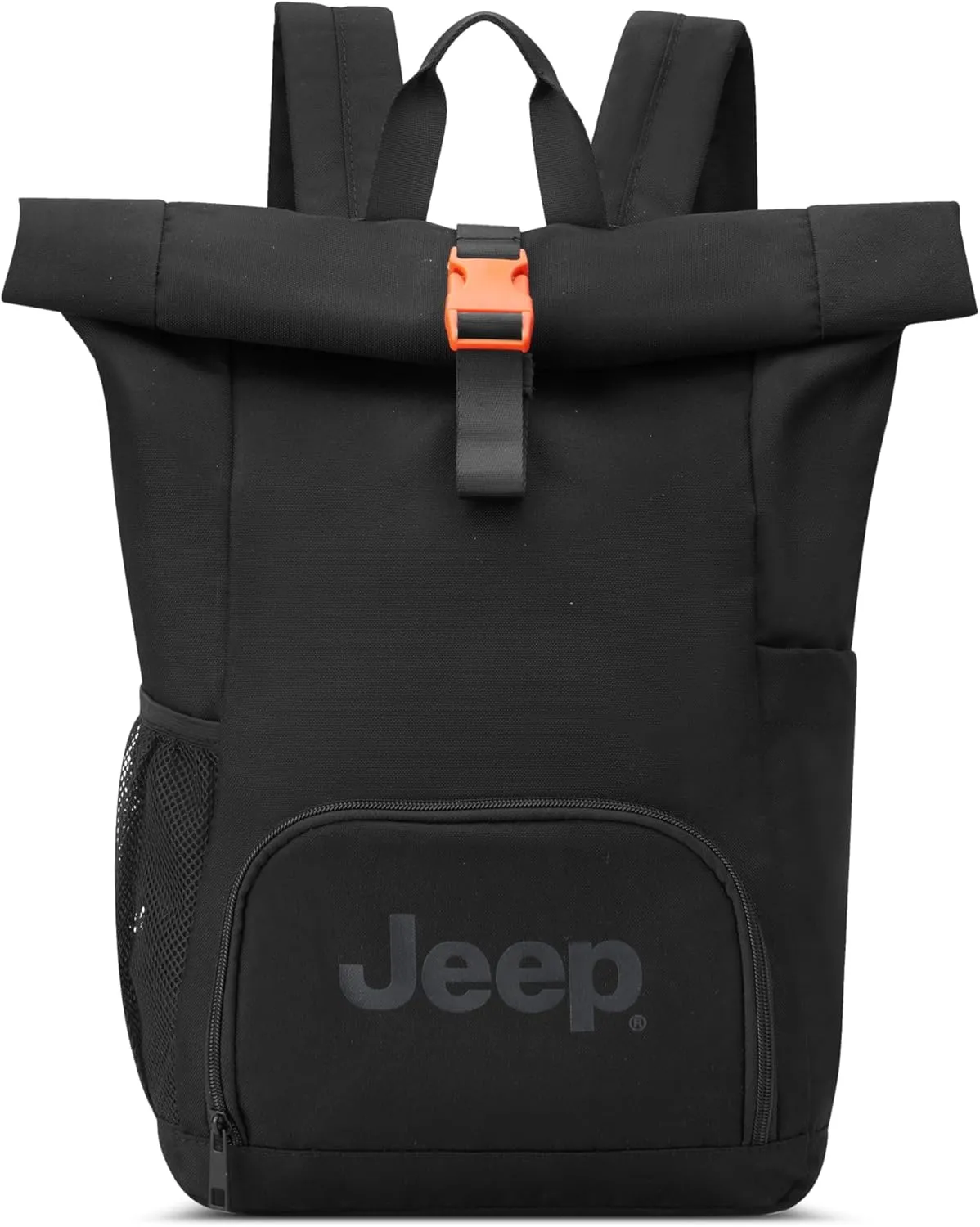 DELSEY PARIS JS016D ROLLTOP BACKPACK Unisex Adult Backpack, Black, L