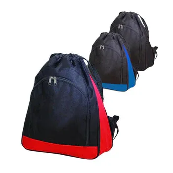 Deluxe Polyester Drawstring bag Backpack