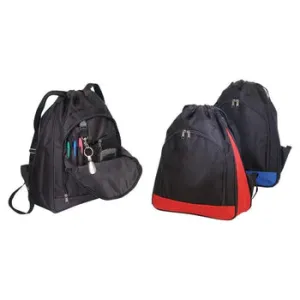 Deluxe Polyester Drawstring bag Backpack