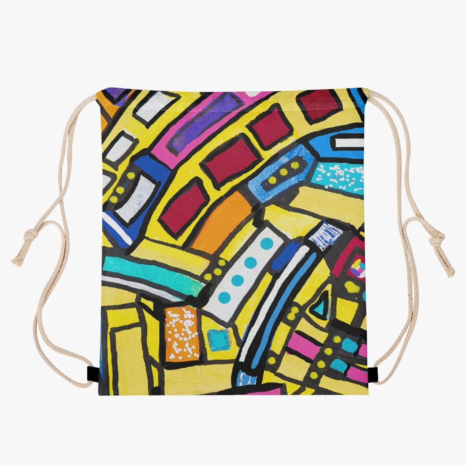Direction to No Where Polyester Drawstring Backpack