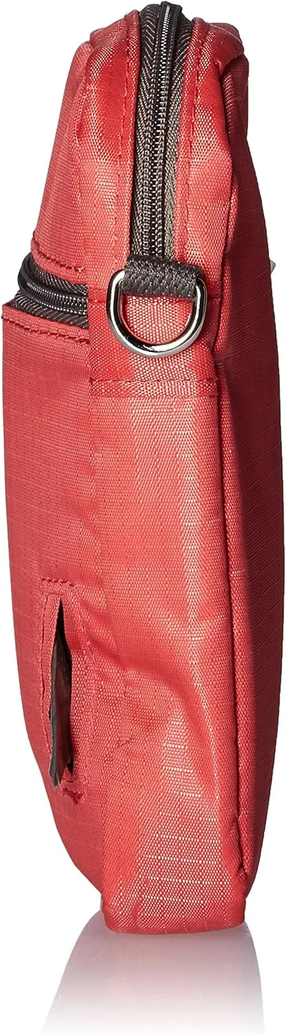 Dog Treat Pouch for Training, Cross Body Bag Poop Bag Holder for Dog Walking, Adjustable Strap with Clips, Large Pockets for Phone, Treats, Waste Bags, Coral, 7"x4"x2"
