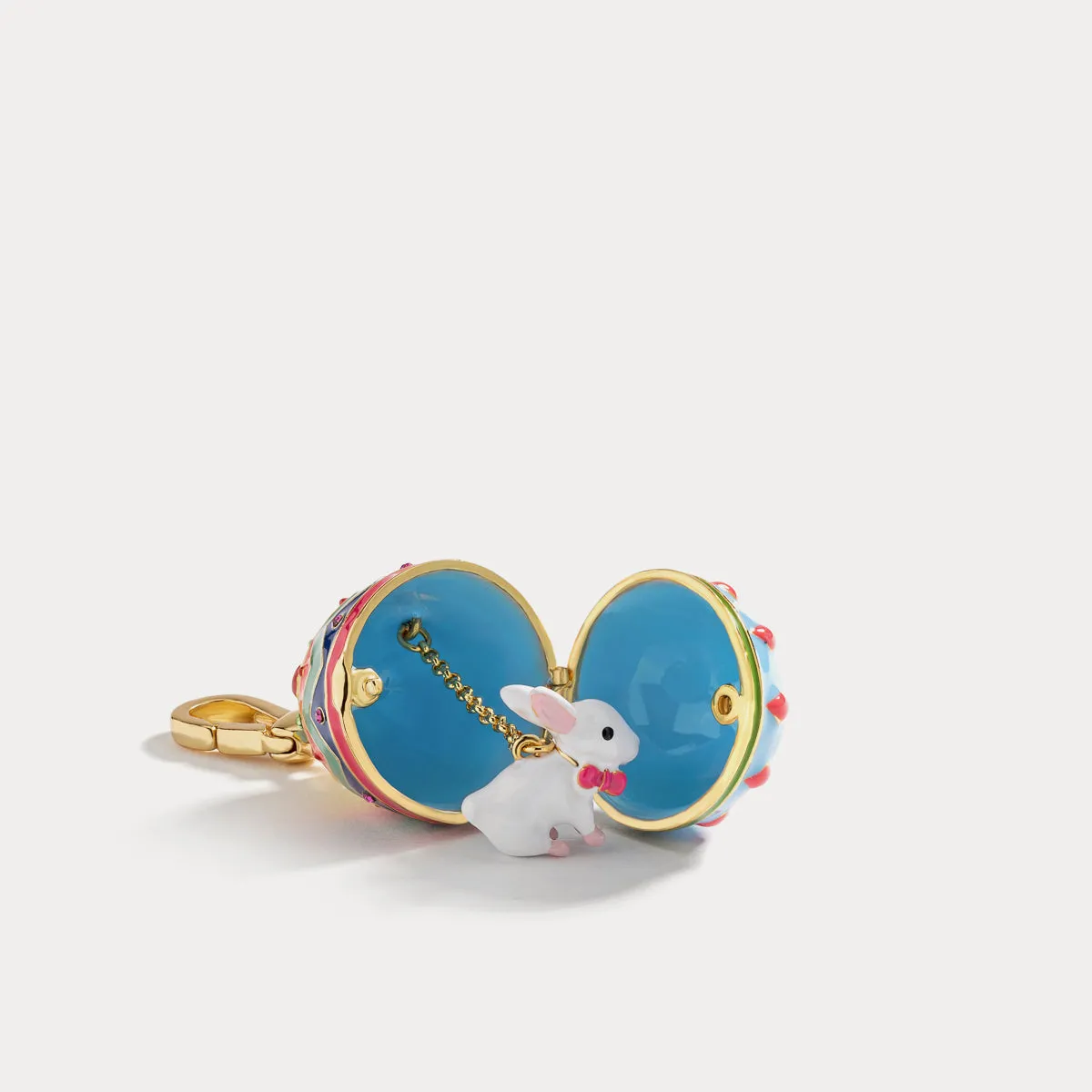 Dragon Easter Egg Locket Pendant