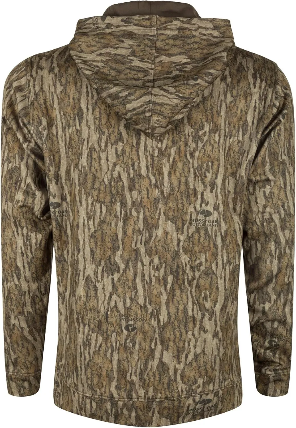 Drake Waterfowl Men's MST Performance Hunting Warm Anti-Pilling Camo Hoodie with Soft Combed Fleece Interior & Kangaroo Pouch