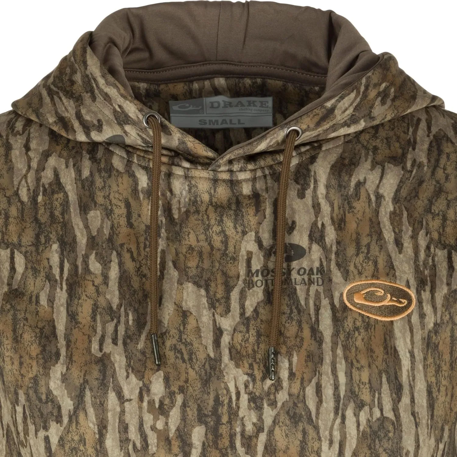 Drake Waterfowl Men's MST Performance Hunting Warm Anti-Pilling Camo Hoodie with Soft Combed Fleece Interior & Kangaroo Pouch