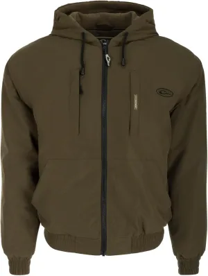 Drake Waterfowl Men's MST Waterproof Full Zip Hunting Warm Fleece Lined Hooded Jacket