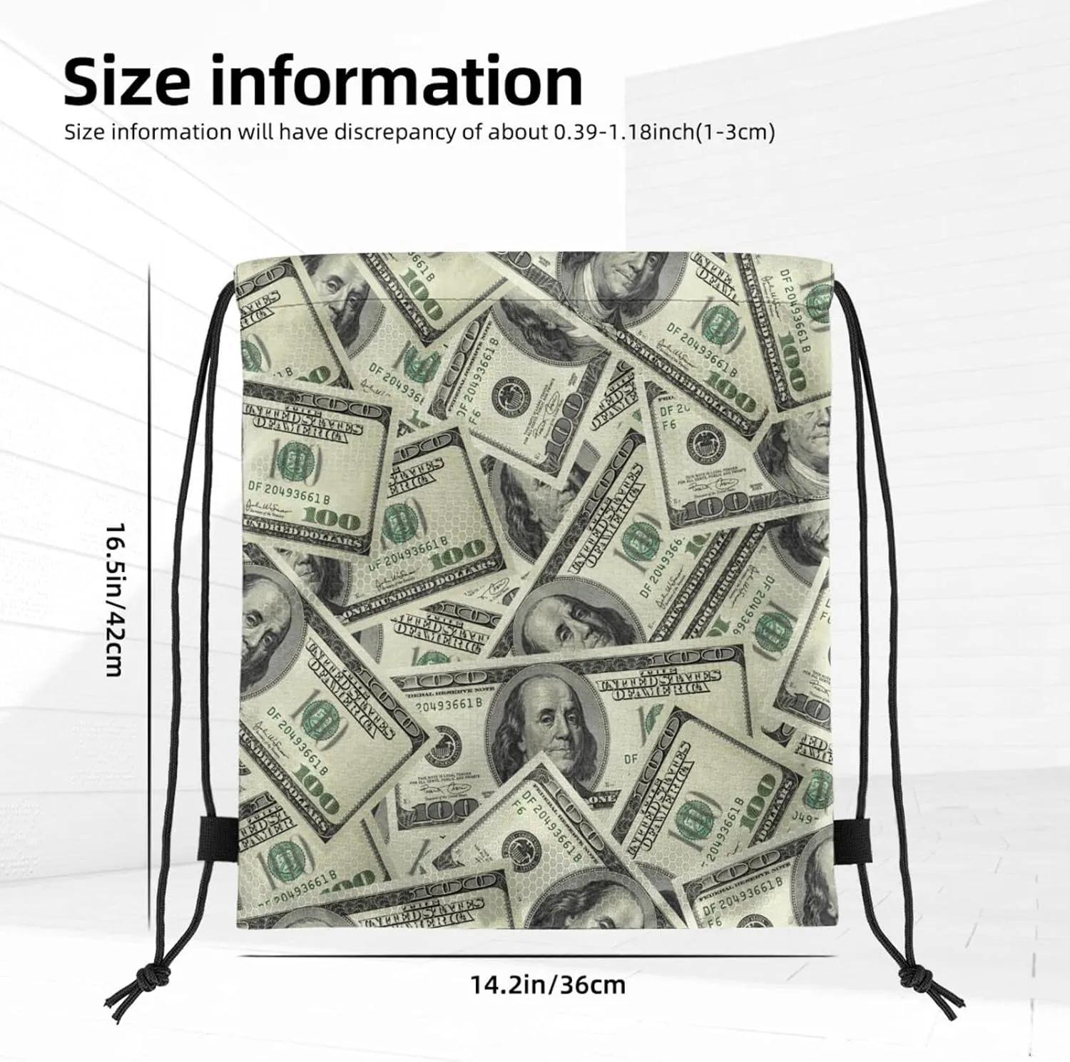 Drawstring Backpack Bag Sports Gym Sack Drawstring Bag Shopping Sport Yoga Travel String Bag For Men Women