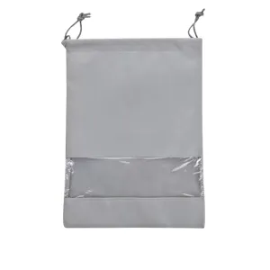 Drawstring Dust Bags Non-woven Portable Shoes Bag Travel Sport Storage Pouch