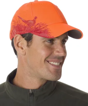 DRI Duck Wildlife Series Caps - Blaze Pheasant/Blaze Orange - One