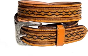 Durango Maverick Brindle Hair Leather Belt