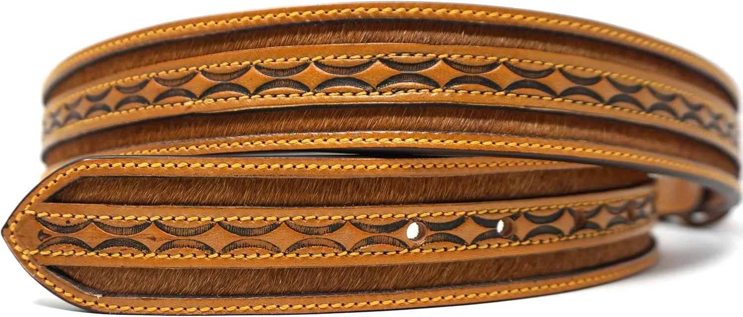 Durango Maverick Brindle Hair Leather Belt
