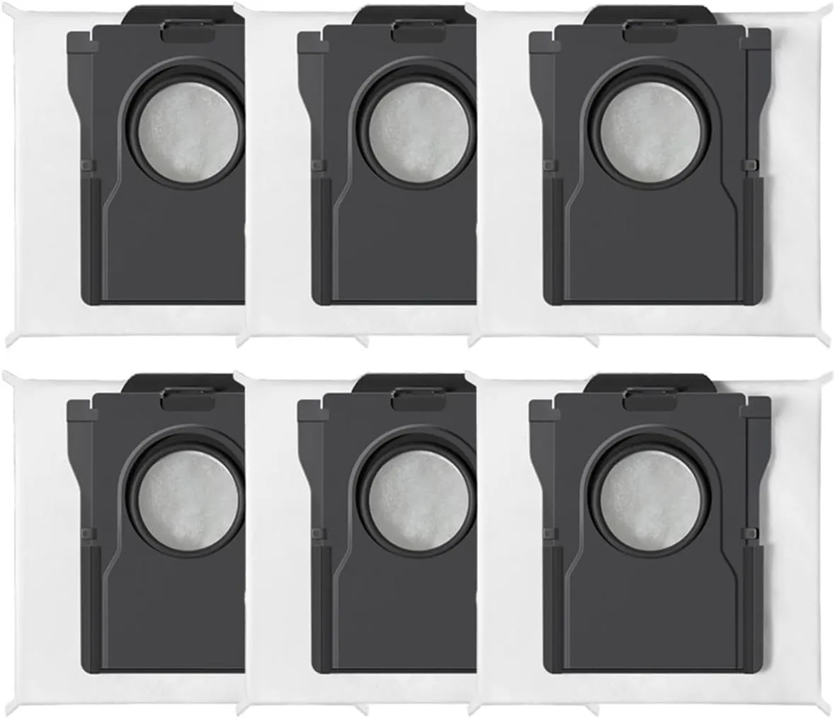 Dust Bag Replacement Parts. Compatible for Dreame X40 Ultra /L10s Pro Ultra Heat/X30 Ultra. 3.2L Vacuuming Bags for Collecting Hair Accessories(B-6PCS)