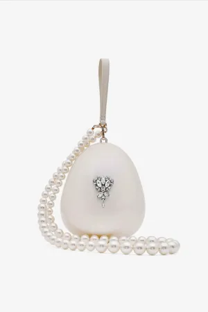 Embellished Large Egg Bag