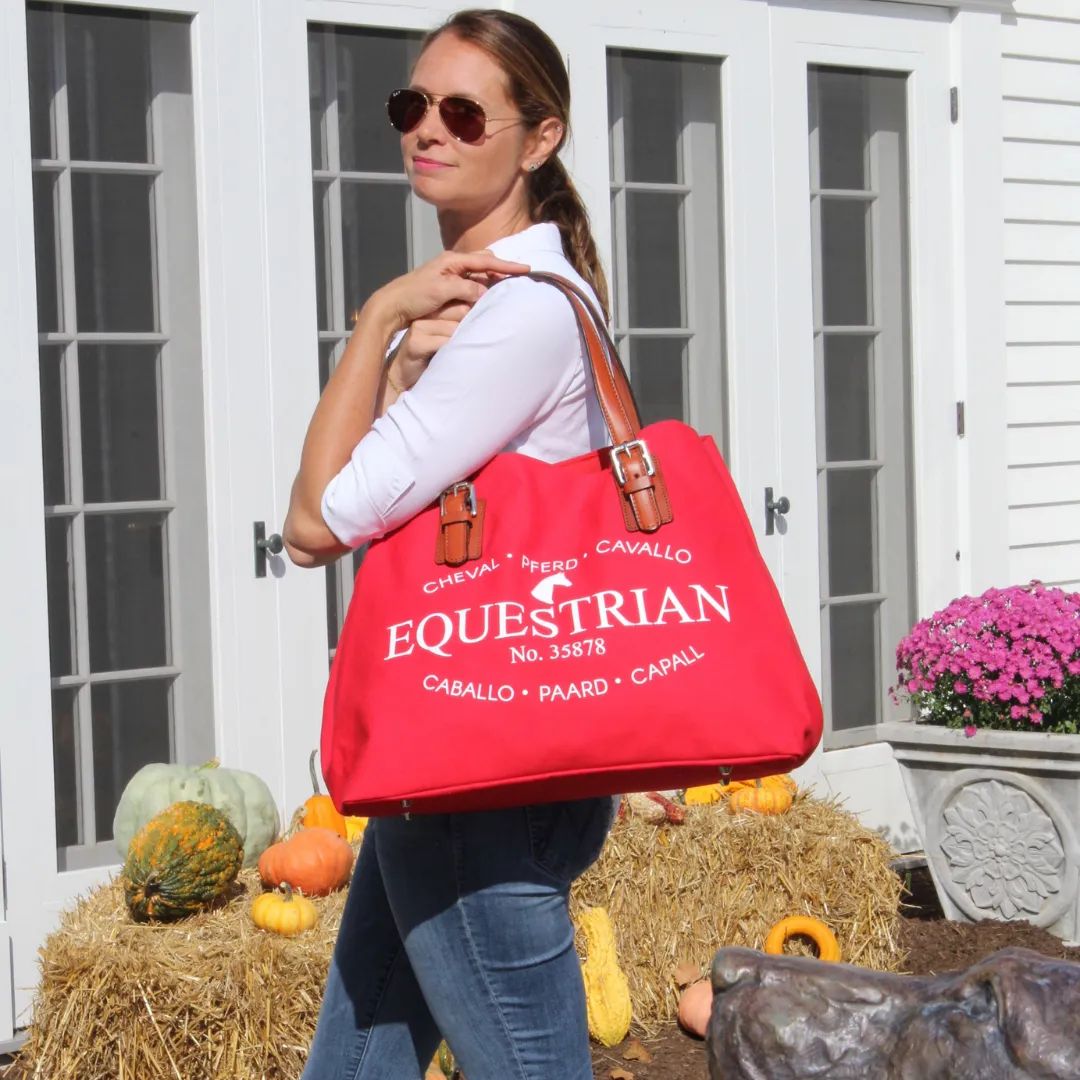 Equestrian Racing Tote
