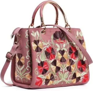 EXOTIC® Party Wedding collection embroidered velvet fabric hand bag for women