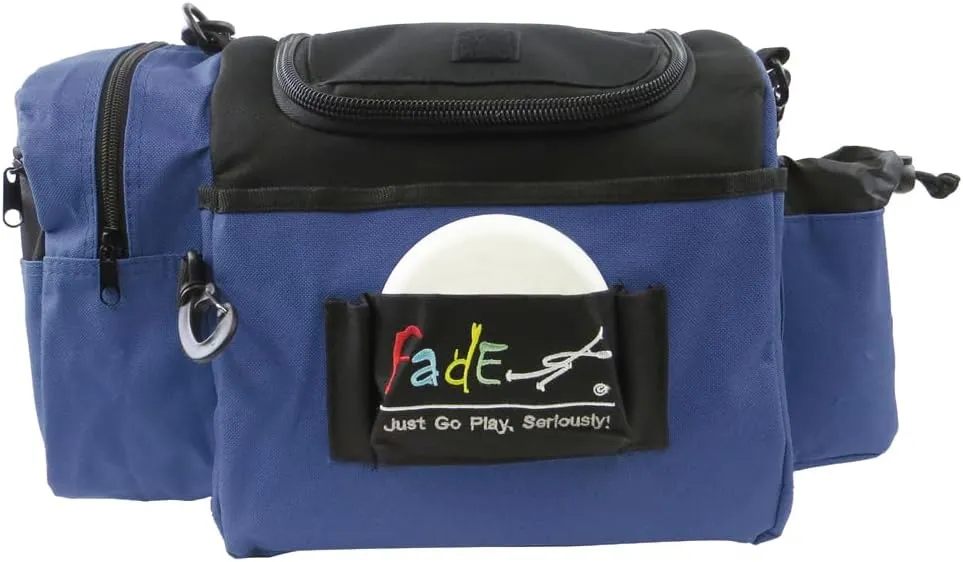 Fade Crunch Disc Golf Bag – Lightweight, Durable, and Insulated Shoulder Bag for All Skill Levels - Practice Bag - Lightweight Bag for night golf