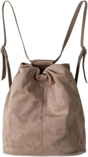 Fashion Bucket Bags Backpack For Women Drawstring Shoulder Bag Handbag with Detachable Strap Large Capacity Daycpack