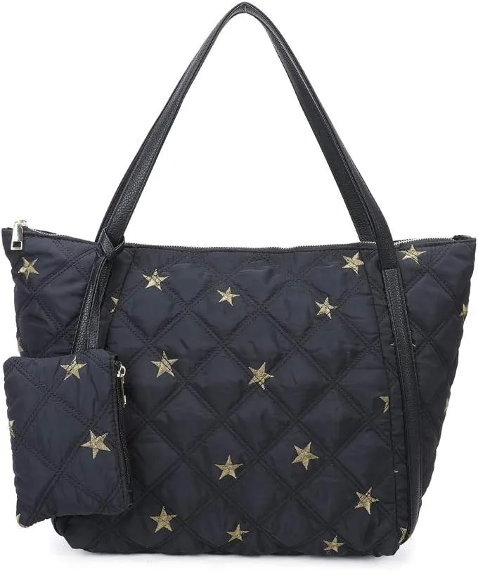 Fashion Ladies Tote Bag with Zipper clutch Stylish Handbag