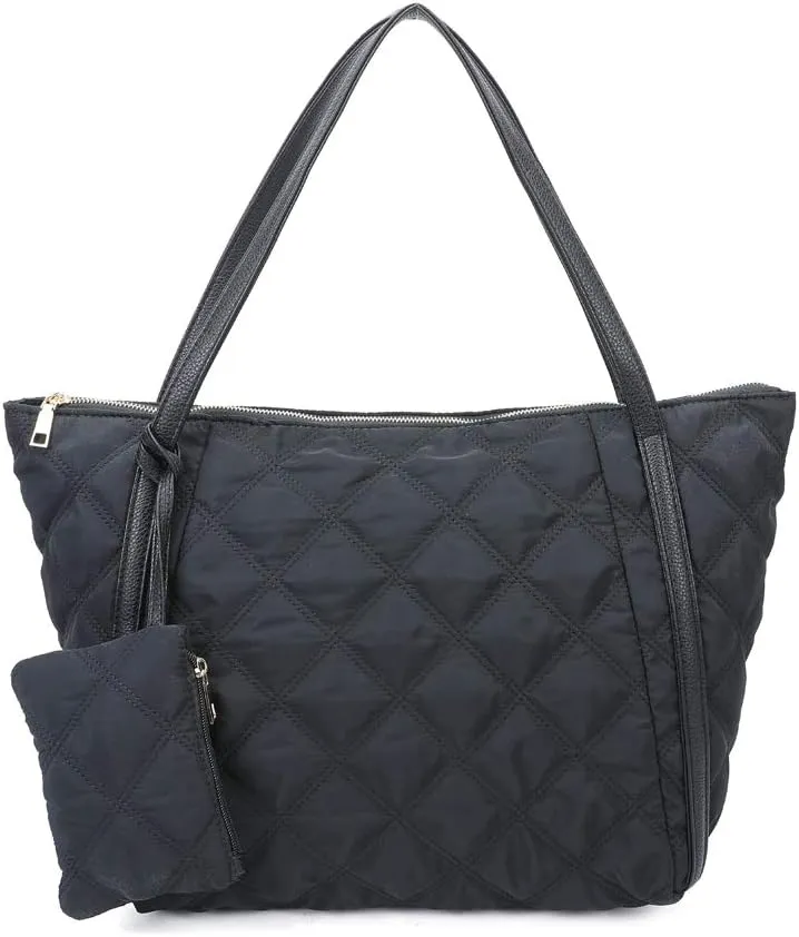 Fashion Ladies Tote Bag with Zipper clutch Stylish Handbag
