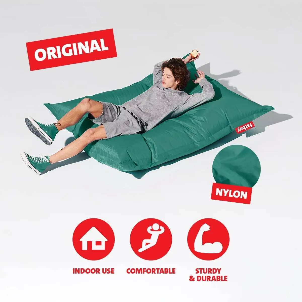 Fatboy Original Bean Bag, Turquoise, Small