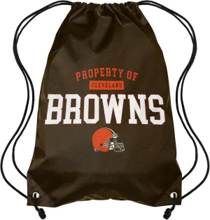 FOCO Cleveland Browns NFL Property Of Drawstring Backpack