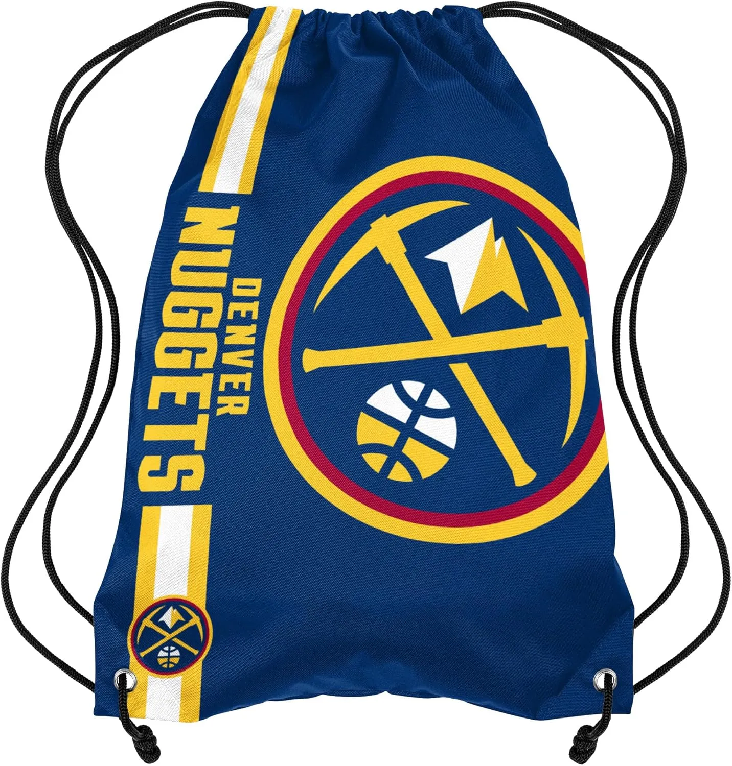 FOCO Denver Nuggets NBA Big Logo Drawstring Backpack